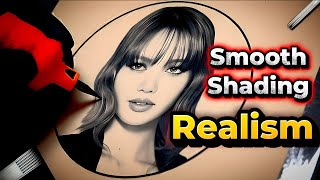 Soft Smooth Shading Realism Portraits: NO MORE BLOTCHES & Advanced Techniques screenshot 2