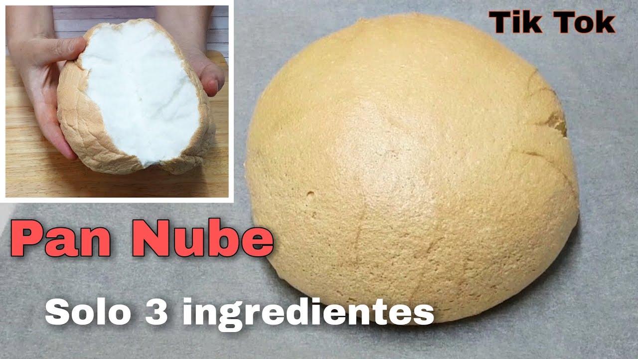 Cómo hacer el Famoso Pan Nube de Tik Tok Cloud Bread viral Solo 3