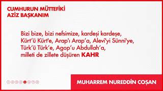 İskenderpaşa Cemaati Lideri Muharrem Nureddin Coşan 31 Mart seçimi için kararını açıkladı