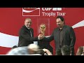 2026 World Cup trophy unveiled: See FIFA trophy soccer prize in Mexico City