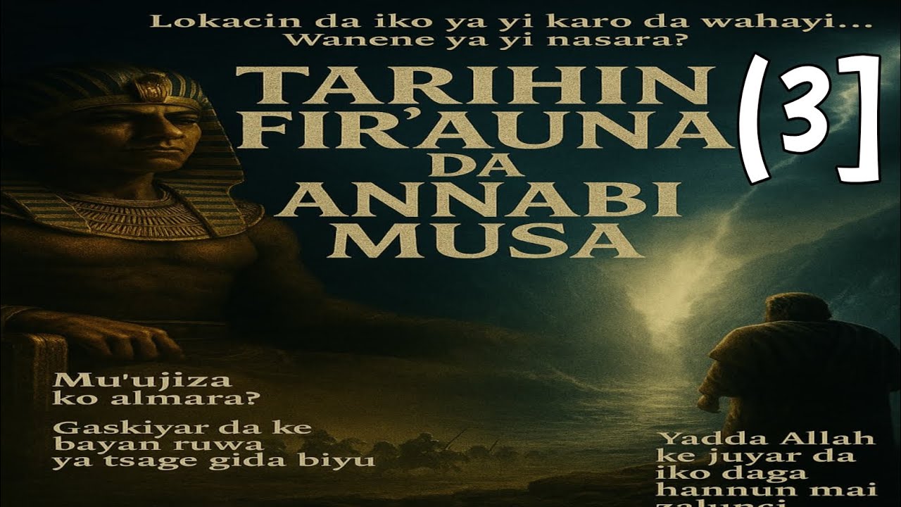 Tarihin  Annabi Musa da Fir'auna kissar mai dadin saurara Tare da Malam ubale adakawa kashi na (3)