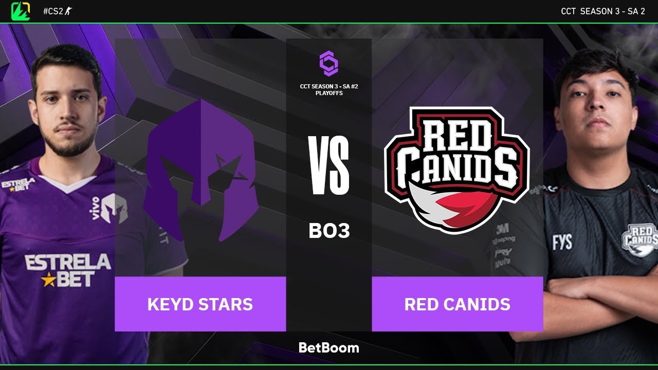 CCT3 Series 2 SA | Keyd Stars vs RED Canids | Oitavas de Final | CS2