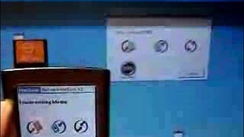 Palm Tungsten E2 WiFi Sync