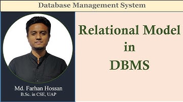 Lec: 29 | Relational Model | DBMS | Bangla Tutorial