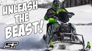 Fastest Factory Turbo Snowmobile | Arctic Cat Thundercat EPS with ATAC