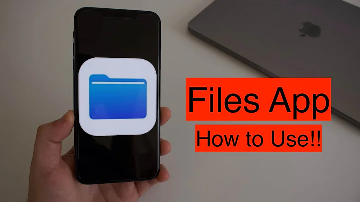 How To Use the Files Apps! (iPhone & iPad)