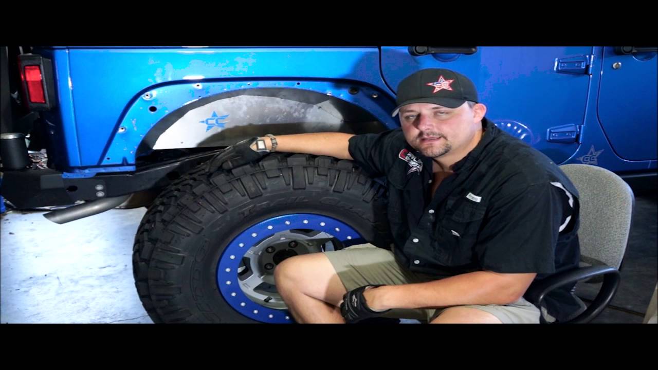 Crawler Conceptz Ultimate Series Rear JK Aluminum Inner Fender Kit Installation