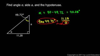 Algebra 2  11.09b - Solving Problems - Examples 3 - 4
