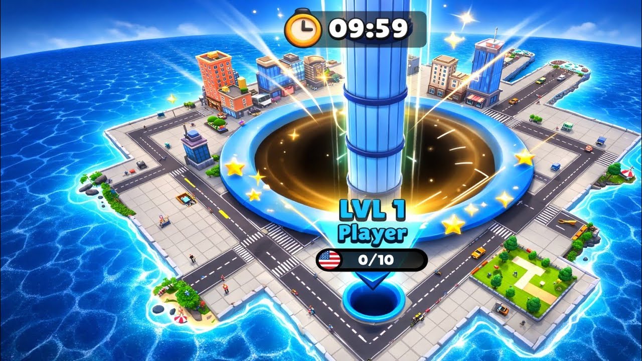 Hole.io Part 2 Gameplay | Crazy Comeback Strategy & Massive City Domination Challenge!!