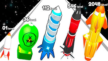 Evolving Bombs 3D - Level Up Max Level Gameplay