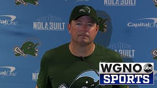 WATCH: Tulane head coach Will Hall previews debut as Green Wave HC, Week 1 matchup vs. Duke