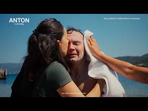 The longest swim ever in Tasmania, 58.4km.