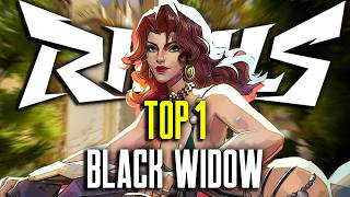 TOP 1 BLACK WIDOW | SAVE WIDOW | MARVEL RIVALS COMPETITIVE