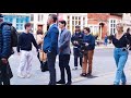 Стрит стайл. Как утеплились. Осенний стиль. Street style 🇬🇧