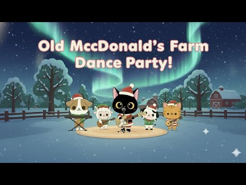 เพลงเด็กอนุบาล Old MacDonald's Farm Dance Party!