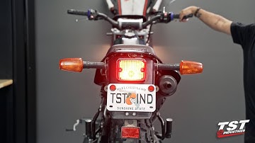 How to install a Brake Light Modulator on a Yamaha TW200 by TST Industries