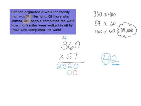 GR5 Multiplication Standard Algorithm with Regrouping #2