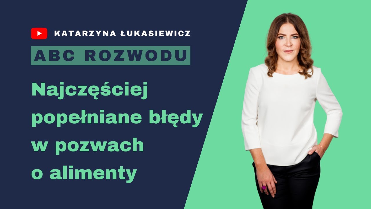 Pozew o alimenty - jakich błędów unikać?