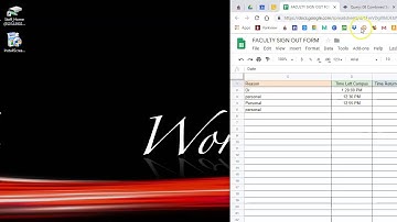 Create a desktop shortcut for a web page or Google Doc