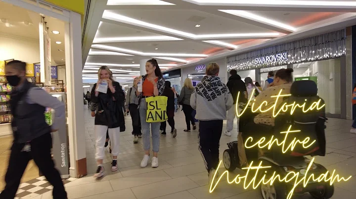 Vlog Nottingham 4K HD [Nottingham tourist attracti...