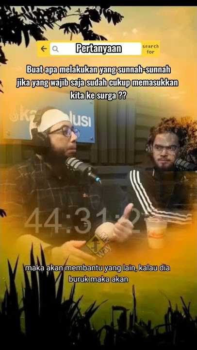 Download lagu Buat apa melakukan Ibadah Sunah? || Ust. Khalid Basalamah #derajatsurga #pelengkap #ibadahwajib #khb
