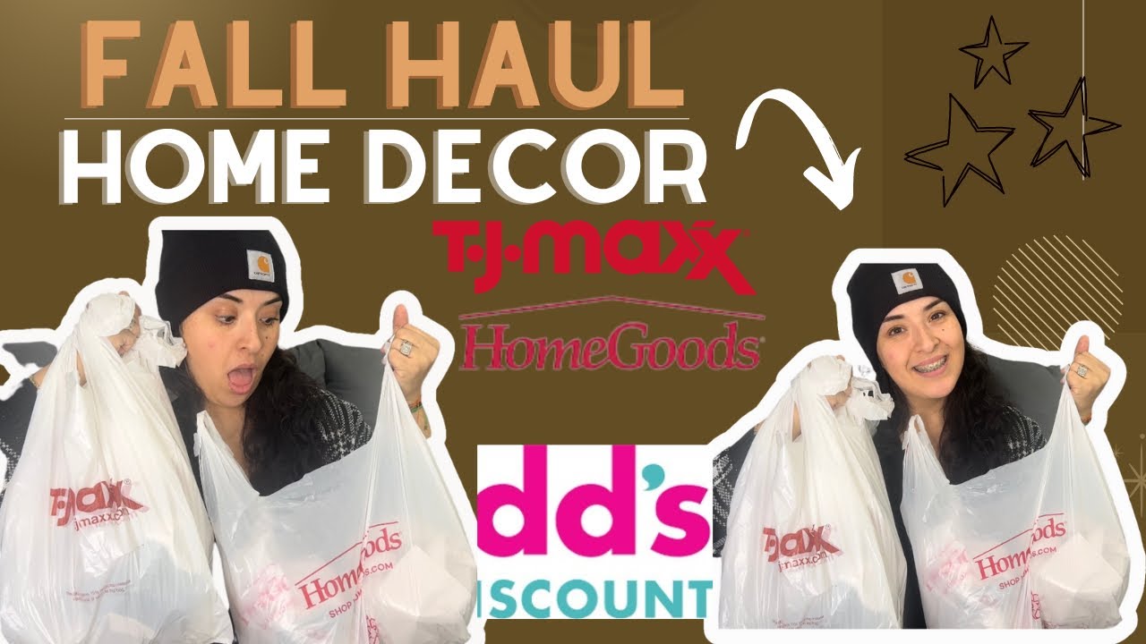 Home Goods TJ Maxx DDs Discount! fall/Halloween Decor YouTube