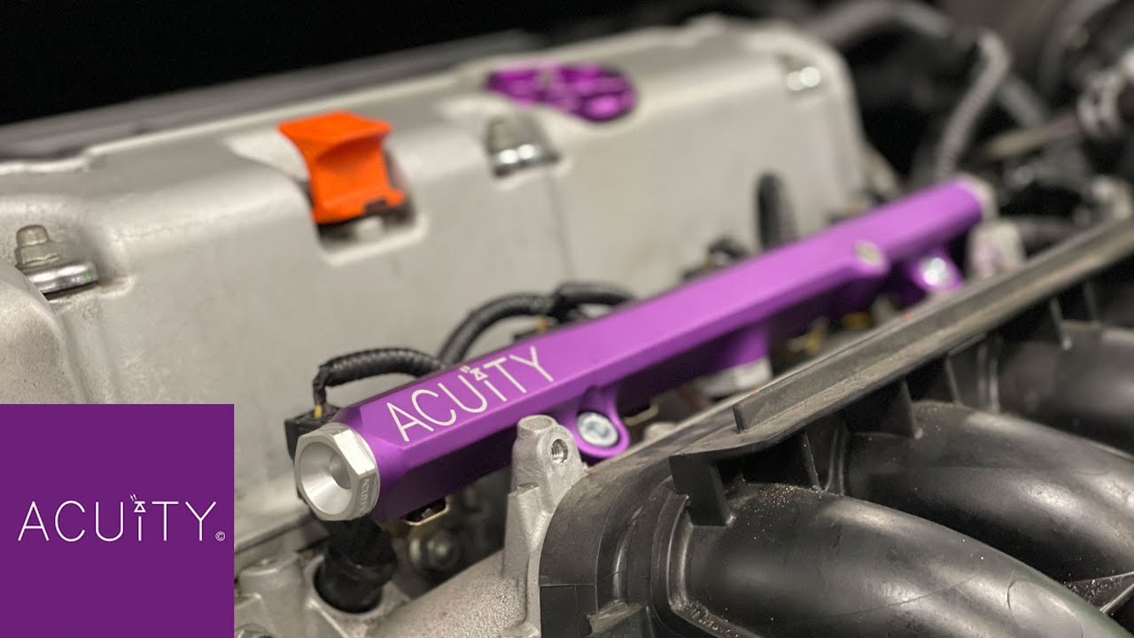 ACUITY Fuel Rail Install! 9th Gen Si YouTube