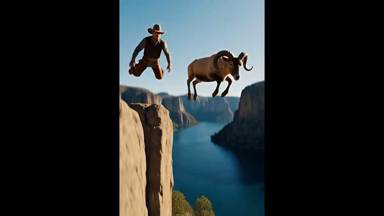 ❤️👍 “Cliff Cowboy makes a big splash with bighorn sheep” 