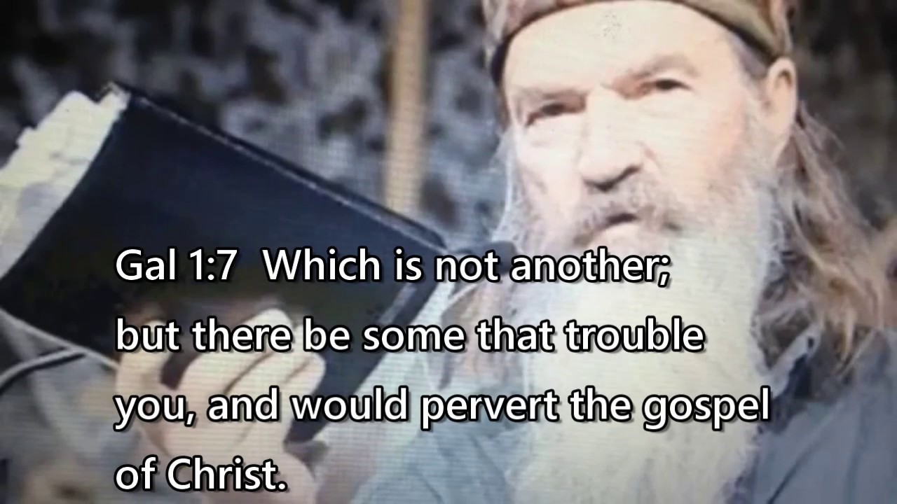 Phil Robertson "Duck Dynasty" Church of Christ Alexander Campbell Saved