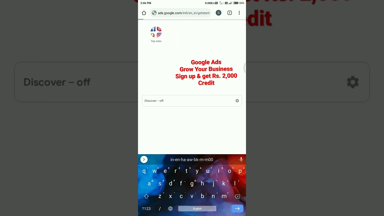 Sign up & get Rs. 2,000 Credit | Google Ads | Grow your business | Link in description