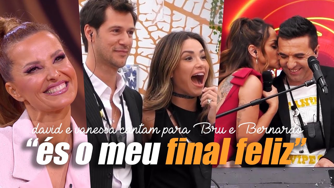 Bruna e Bernardo são surpreendidos por David e Vanessa na casa do Big Brother Famosos