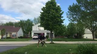 Flower stick trick - buzzsaw 360
