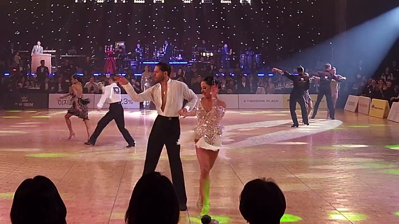 Kirill Belorukov & Valeriia Aidaeva Chachacha final Korea Open Latin Korea Open 2024 championship