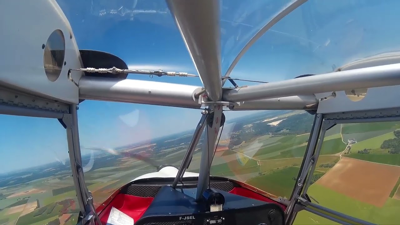 Vol local ULM Nynja - LFFQ 2/2 - 04/06/2023