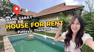 Bang Saray Pool Villa for Rent 3 Bedrooms Private Pool Fully Furnished Pattaya Property