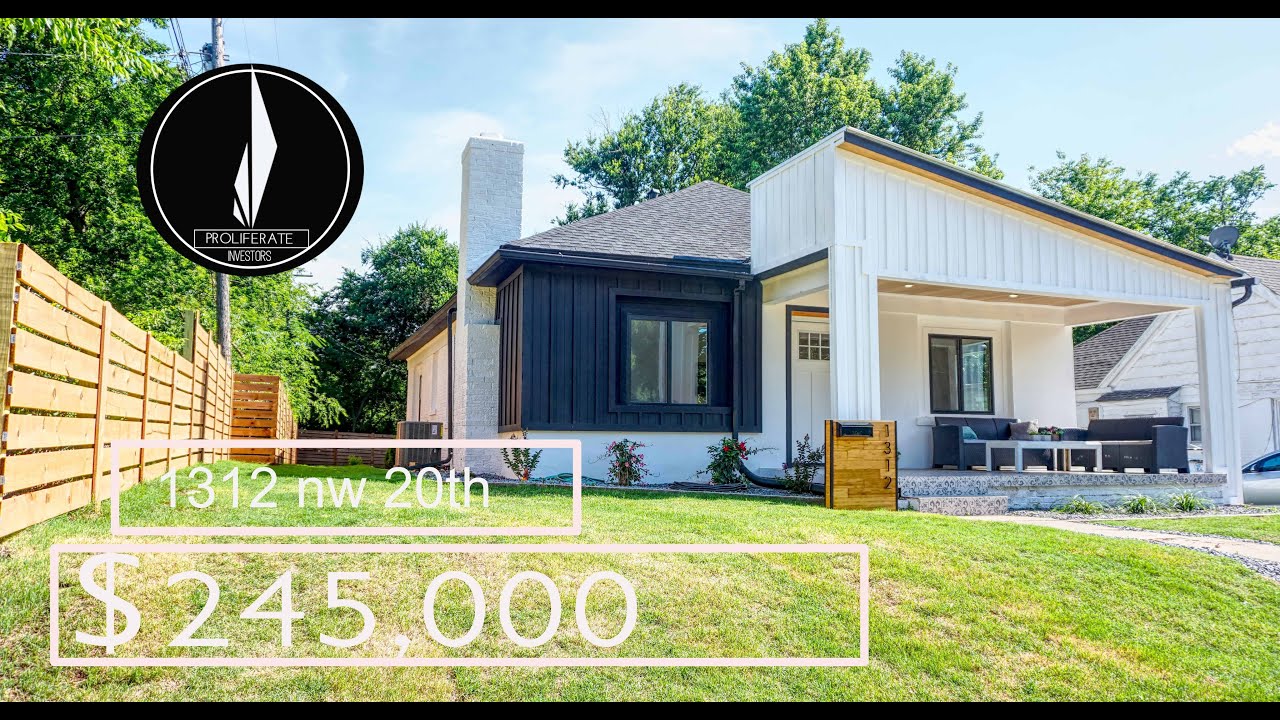 Stunning restored 1920 modern house! By Plaza District Oklahoma City