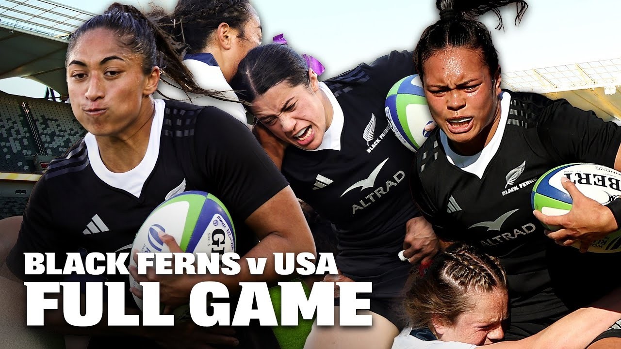 Black Ferns vs USA 2024 Rugby Showdown: See Mererangi Paul's
