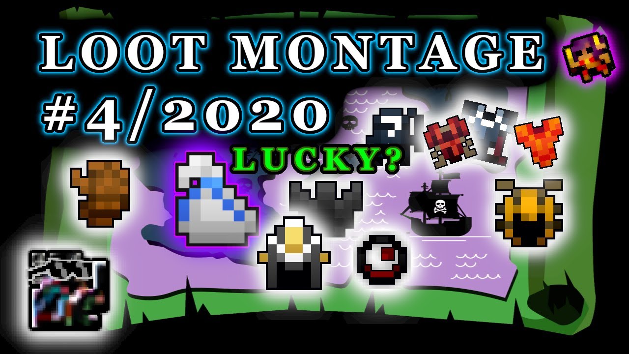 [RotMG] LOOT Montage 4 /2020 ! Got something new!! Lucky?? White bags