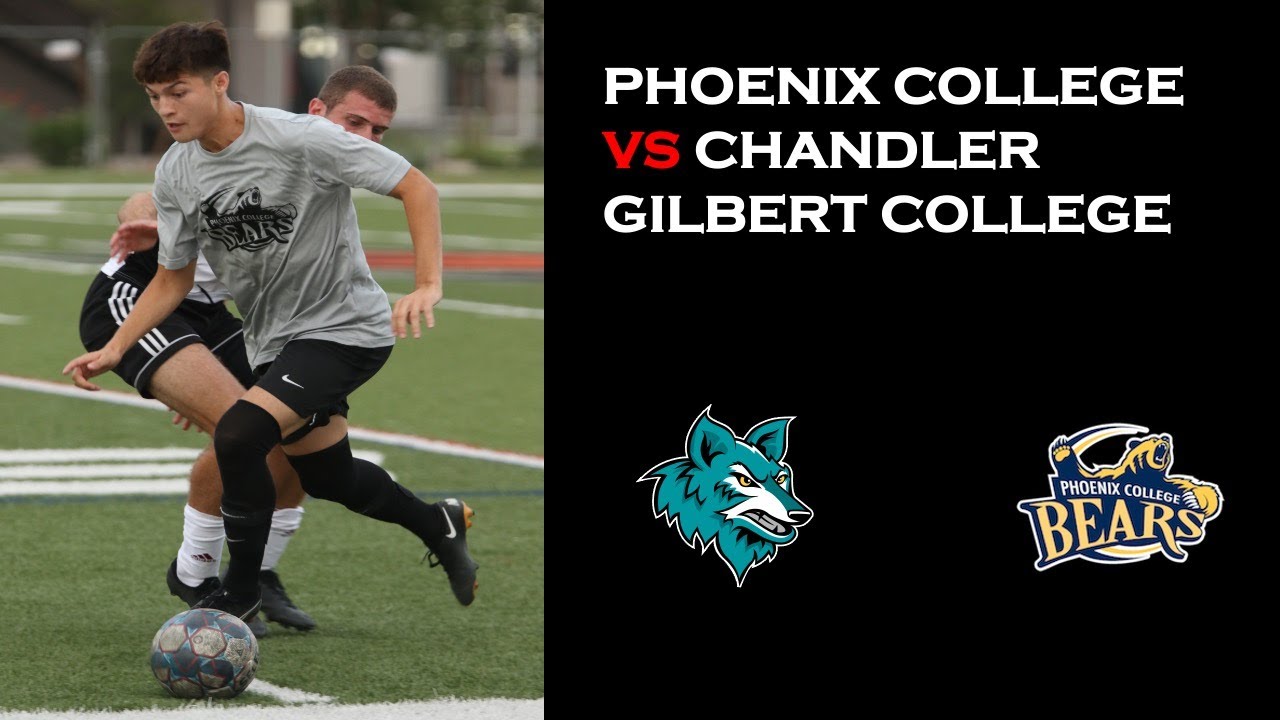 Phoenix College Men's Soccer vs Chandler Gilbert