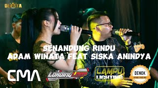 SENANDUNG RINDU - ADAM WINATA FEAT SISKA ANINDYA - DERISTA MUSIC ( OFFICIAL LIVE MUSIC )