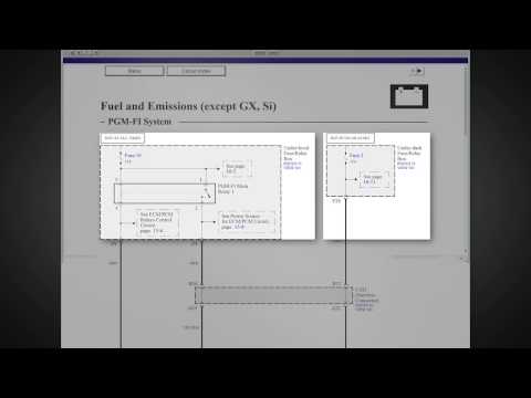 Honda Wiring Diagrams 2006 to 2011