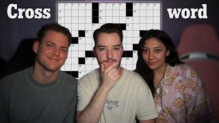 ASMR Solving a Crossword Puzzle with Friends