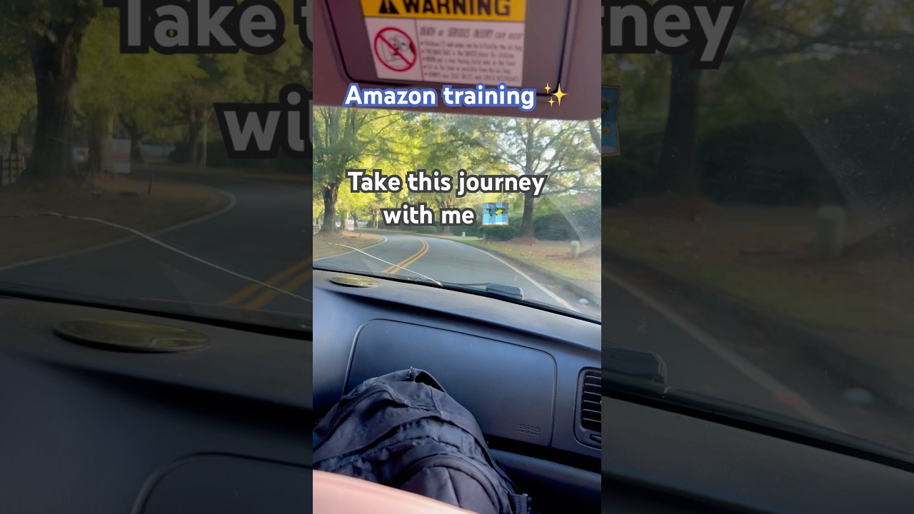 📦 First Day Amazon Training 🚐💨