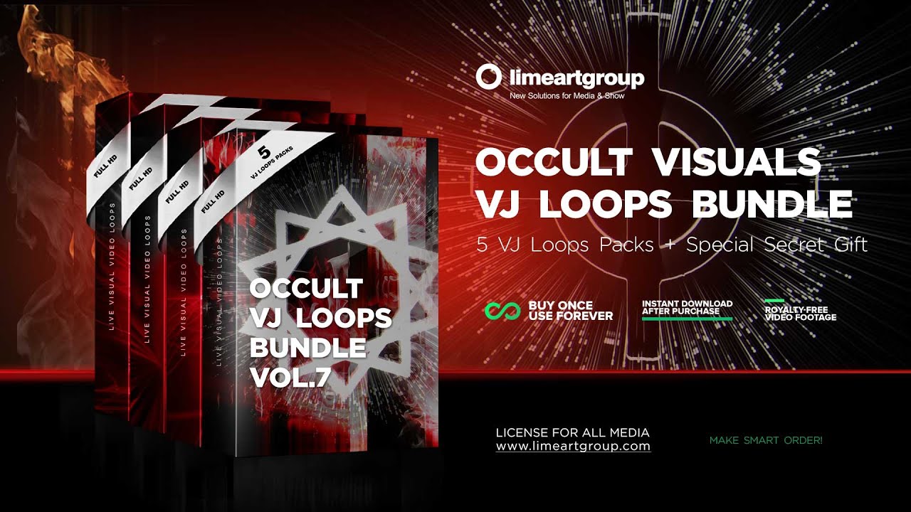 Vjing Loop OCCULT VJ Loops Bundle Vol.7 - πβπ¨πβπ¨ #vjloops #vj #vjing - YouTube