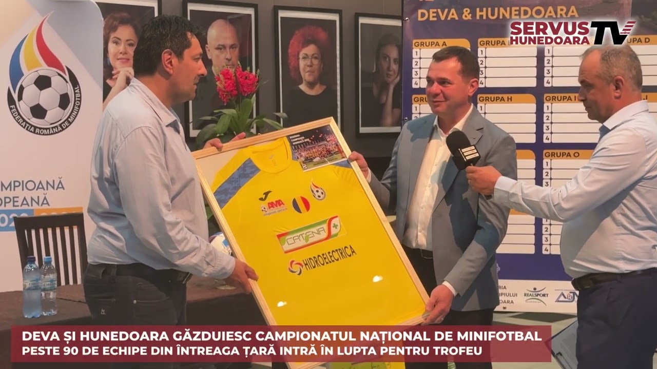 DEVA ȘI HUNEDOARA GĂZDUIESC CAMPIONATUL NAȚIONAL DE MINIFOTBAL