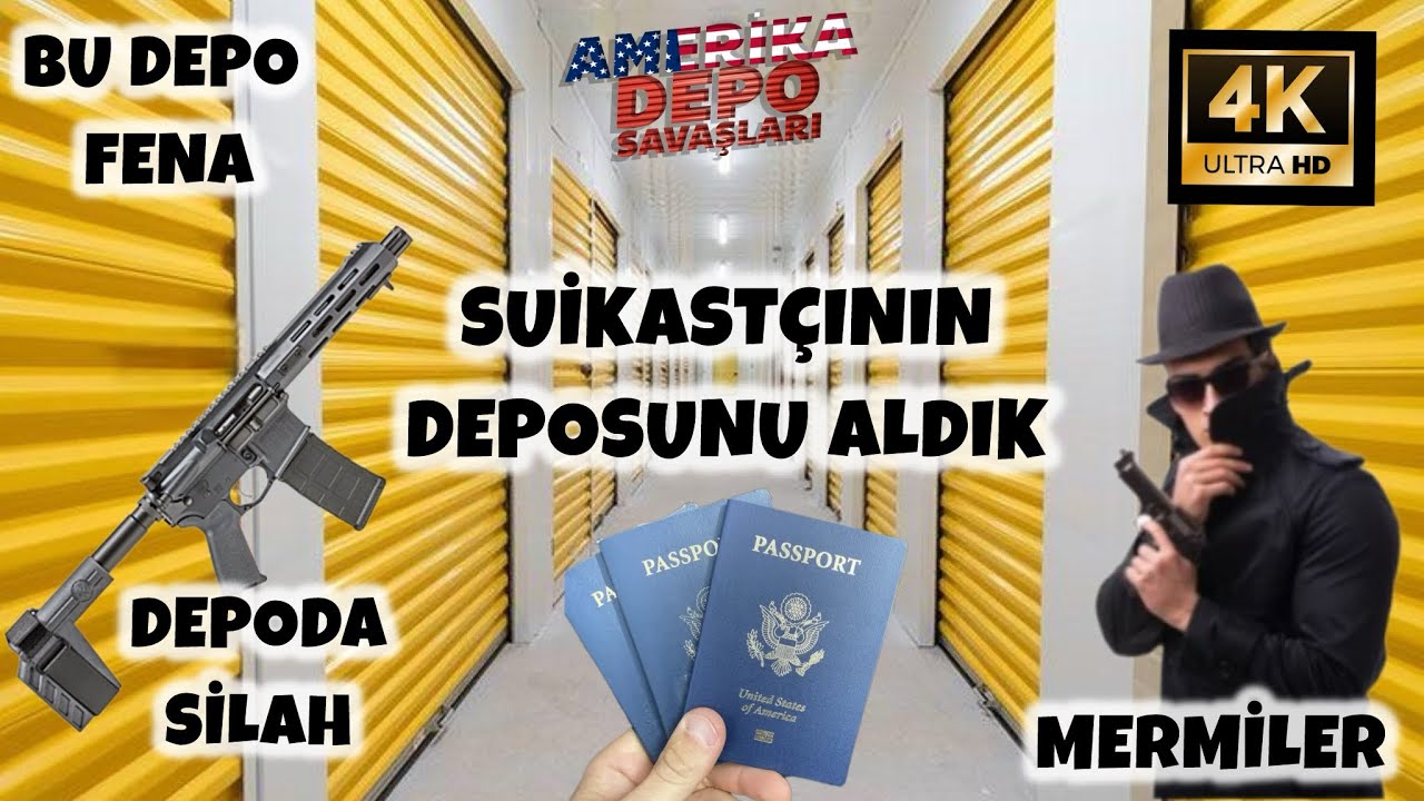 SUİKASTÇININ DEPOSUNU ALDIK / SİLAH BULDUK