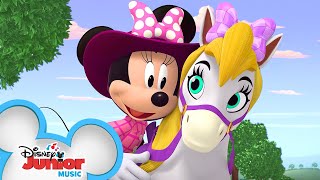 Giddy Up, Penelope Music Video 🐎| Mickey Mouse Mixed-Up Adventures | Disney Junior