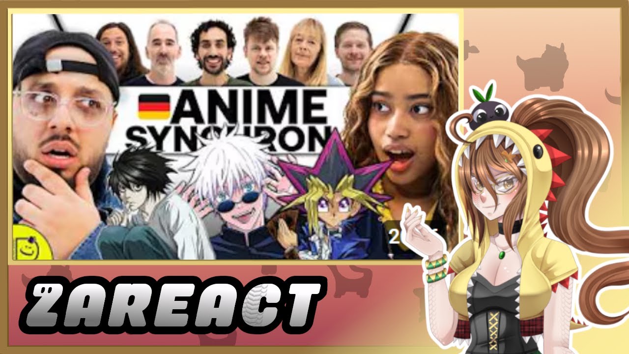 Der Fangirl-Japser!! 👀 ZaReact auf Anime-Synchro Datteltäter