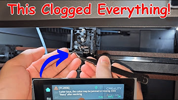 Creality K2 Plus Filament Jam | Extruder Disassemble