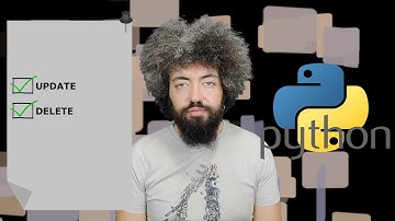 PYTHON Eğitimi 34 - SQLite UPDATE ve DELETE